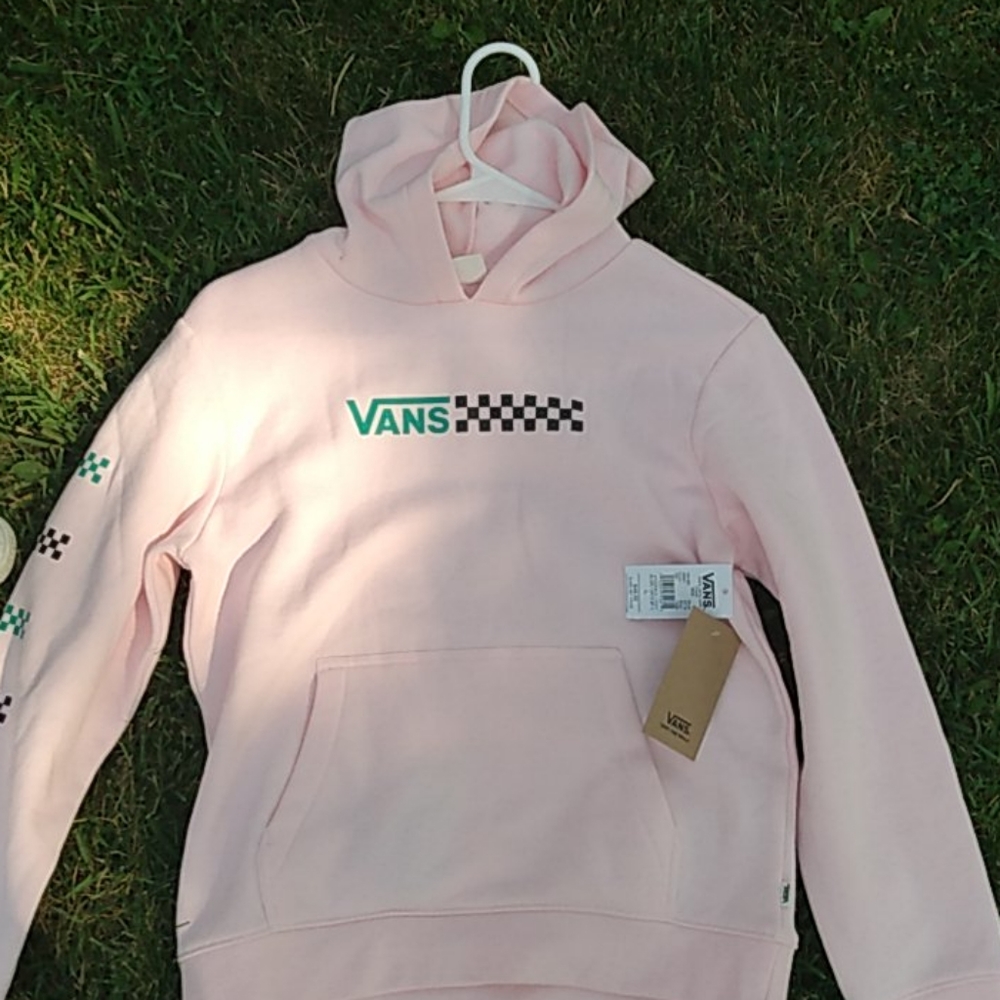 Vans pink sweatshirt kids L